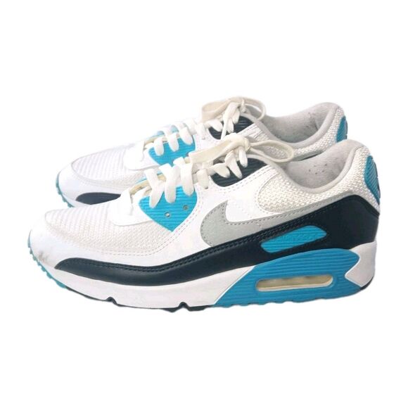Nike Air Max 90 Shoes Men\'s Size 8.5  Laser Blue Black White Multicolor main image 7
